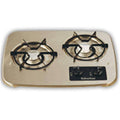 2-Burner Black Cooktop E200878