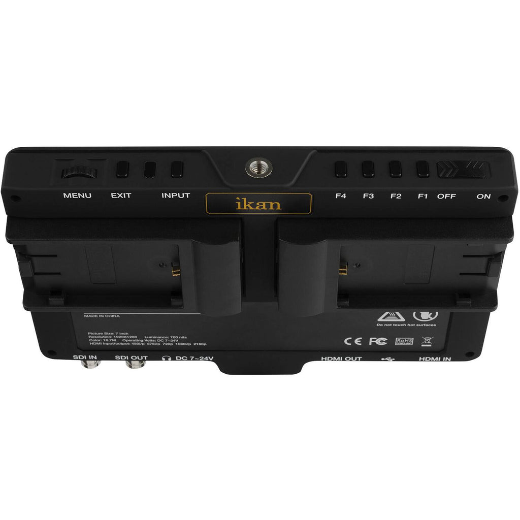 7-Inch 4K HDMI/3G-SDI On-Camera Monitor W3394