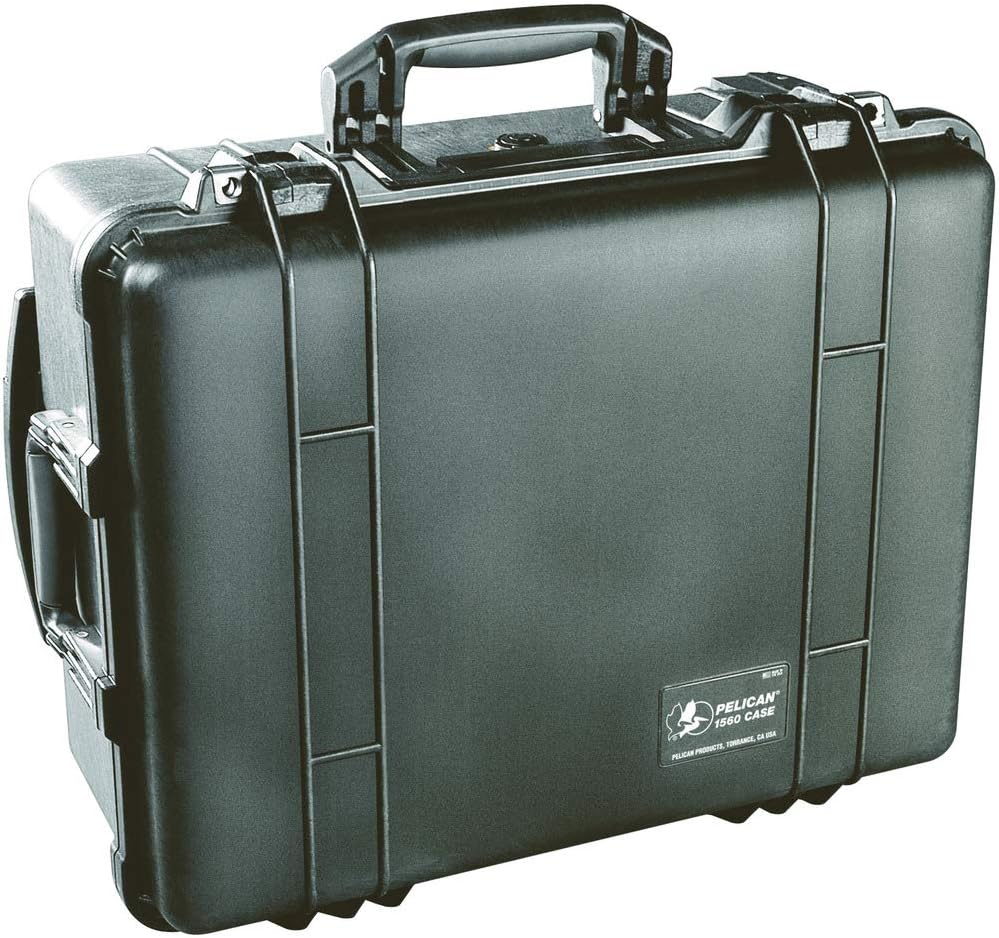 Pelican 1560 Case with Foam (Black) and 1060 Micro Case (Black/Clear) P510