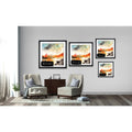 Framed Giclee Print T467