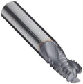 Carbide Square Nose End Mill, TiCN Finish, 3 Flutes, 2.5x22 Overall L D570854