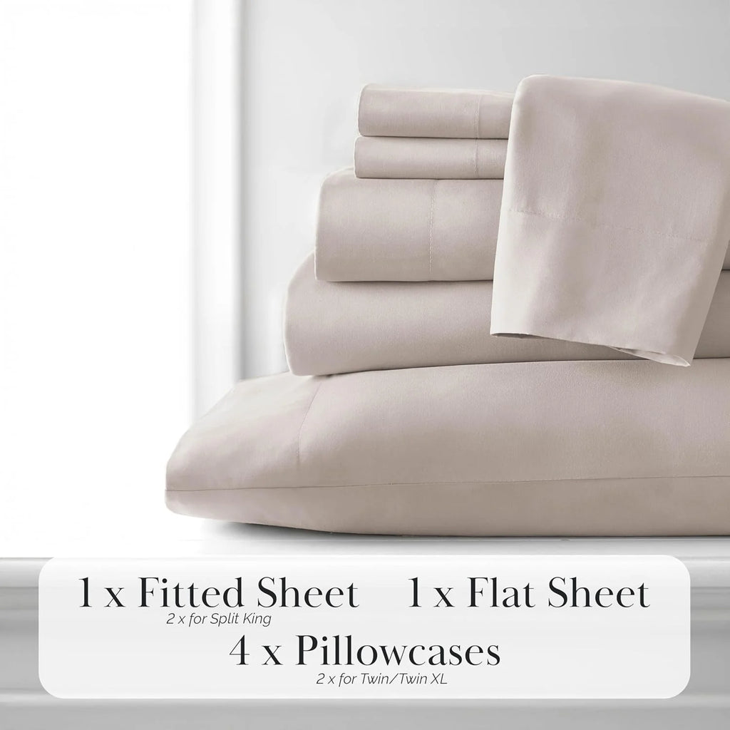 Deep Pocket Microfiber Sheet Set I982738