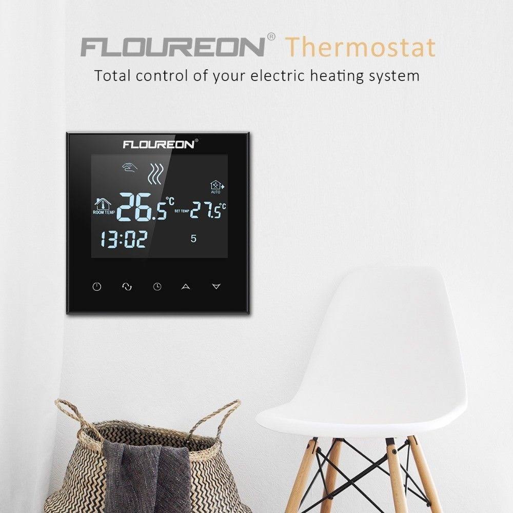 Touch Screen LCD Display Room Thermostat V896