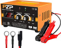 12V 0-10A Automatic Battery Charger and Maintainer with SAE Adapters, Battery Clamps and O-Ring Connectors Q343808