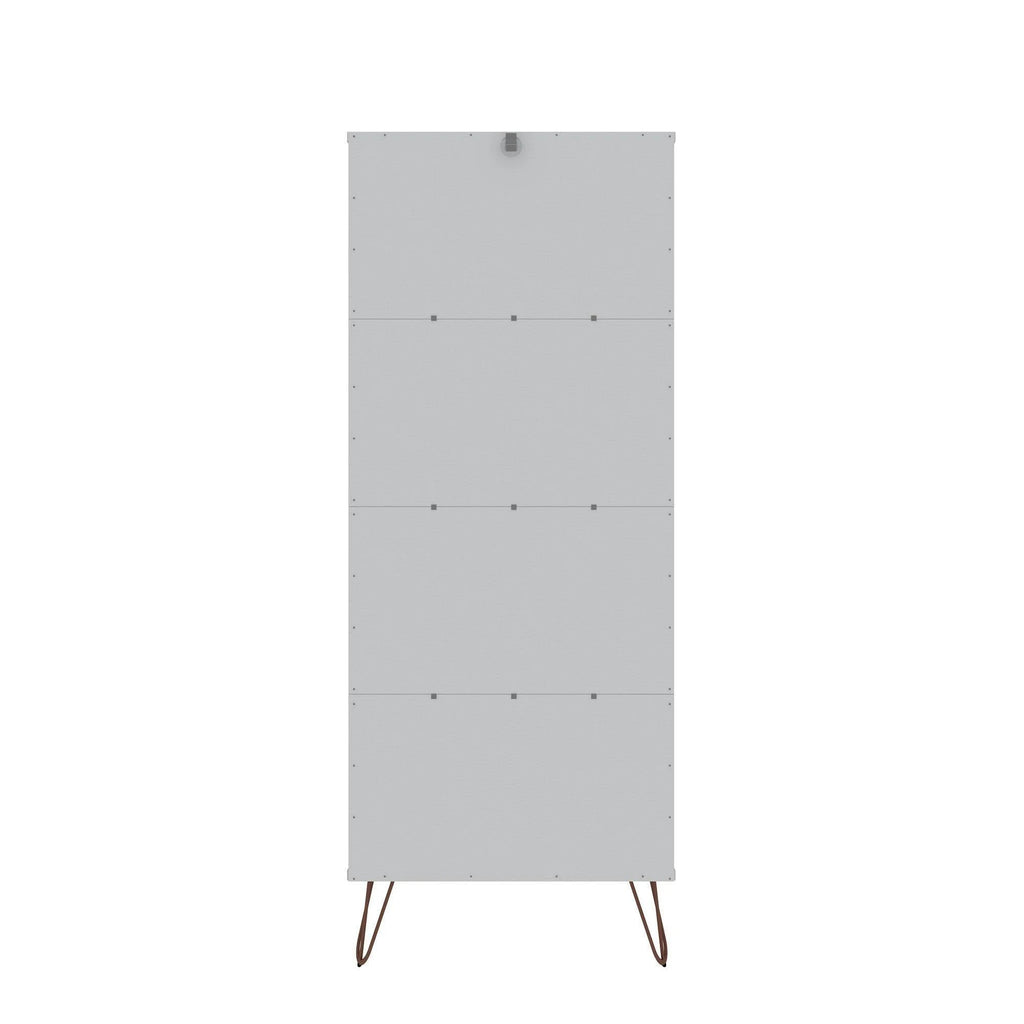 White Bookcase Z79993