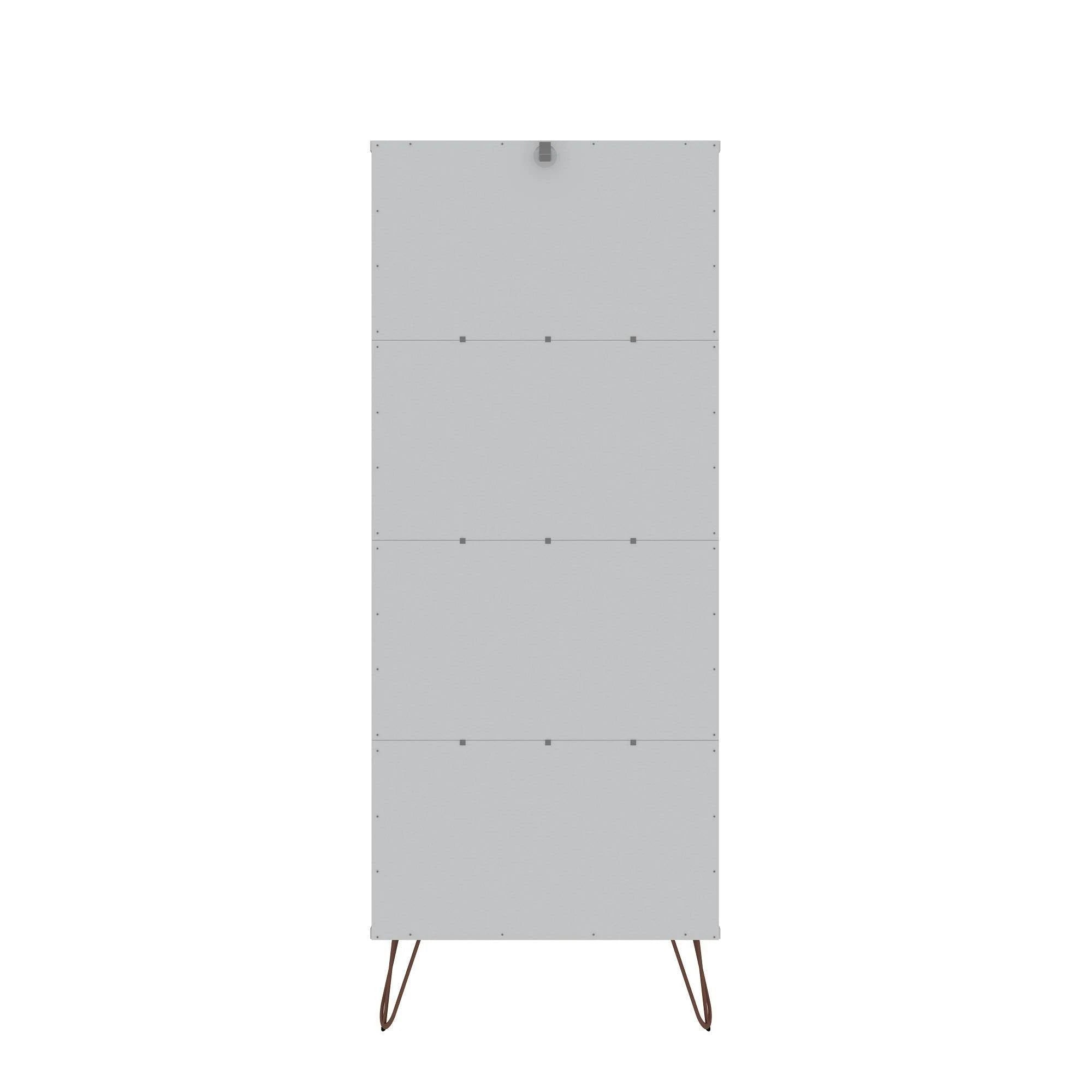 White Bookcase Z79993