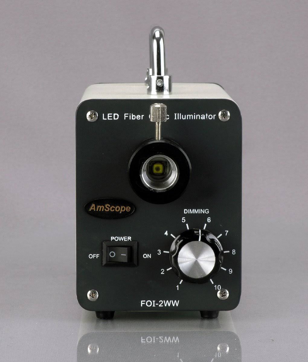 20W LED Fiber Optic O-Ring Light Microscope Illuminator R24606