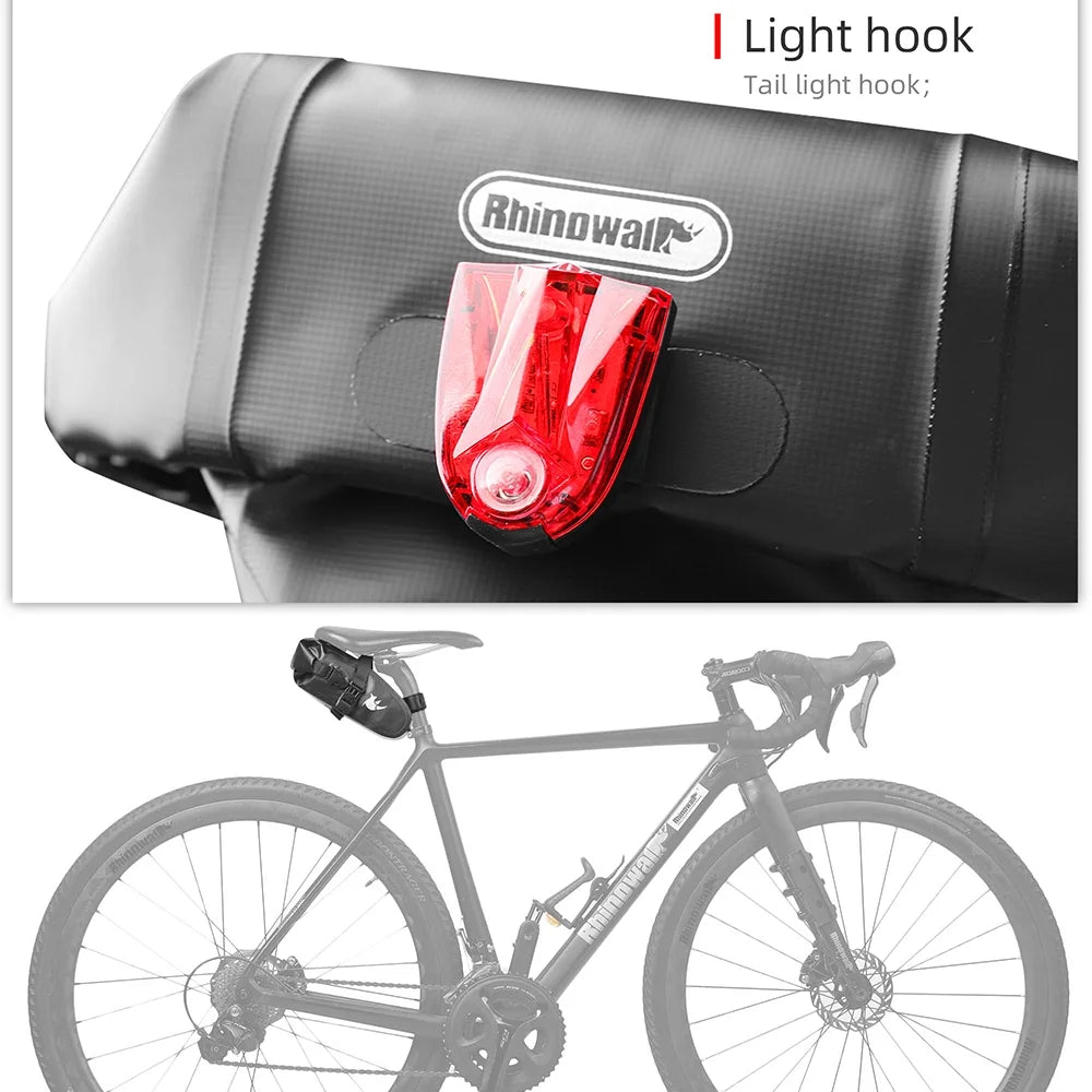 4L Waterproof Bicycle Tail Bag Y997