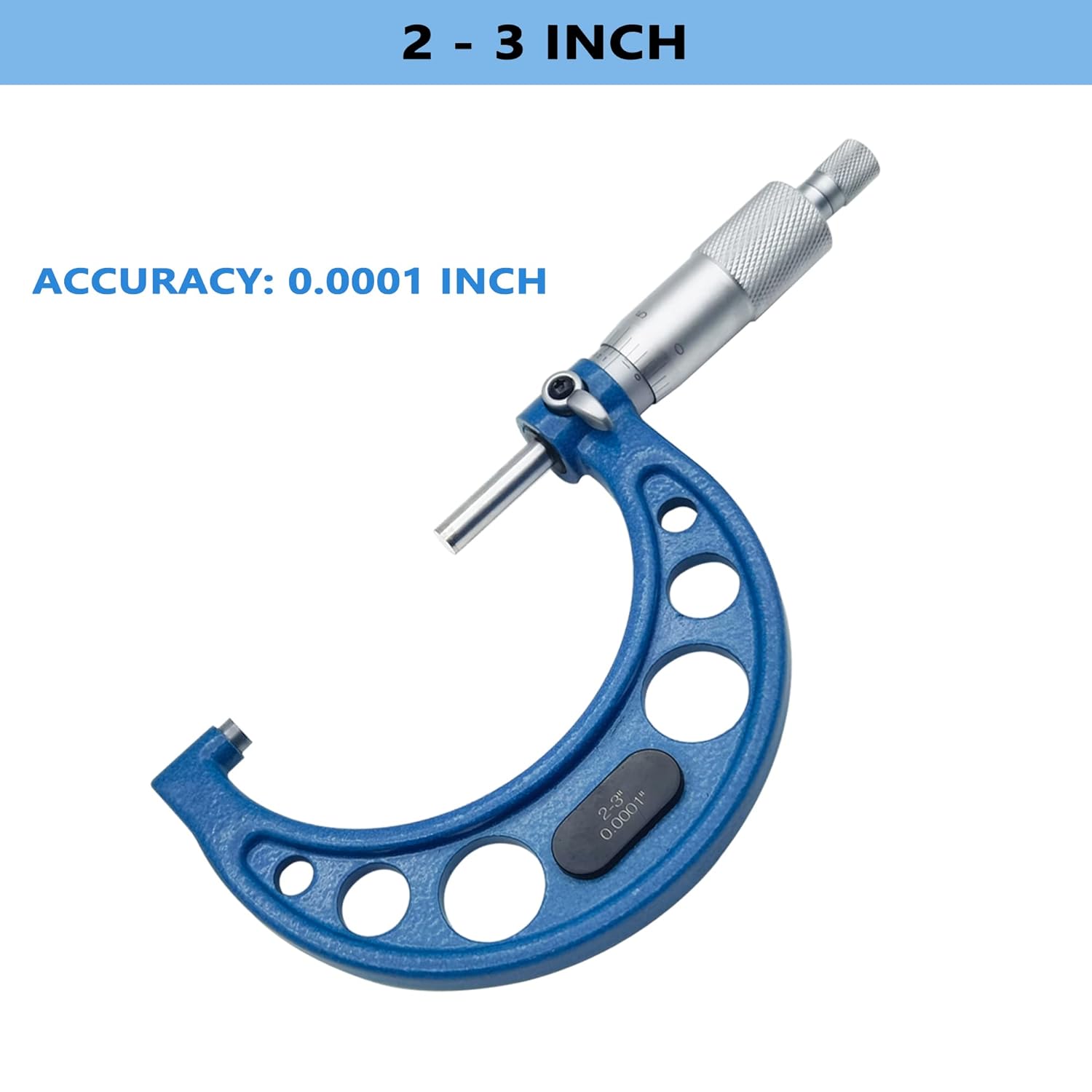 Outside Micrometer Set 0-4 / 0.0001 with Padded Case W992112