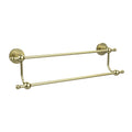 24 inch Double Towel Bar Satin Brass V643