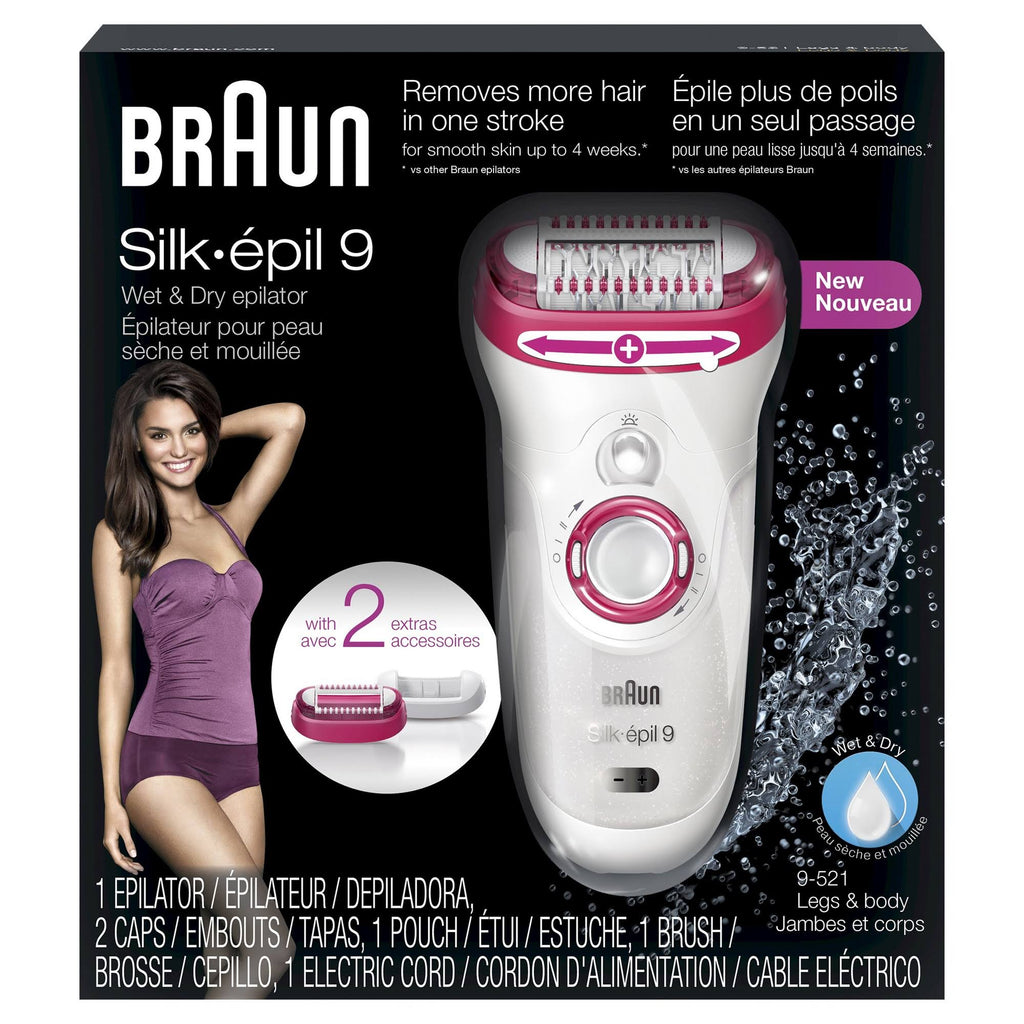 Wet & Dry Cordless Epilator/Trimmer U680