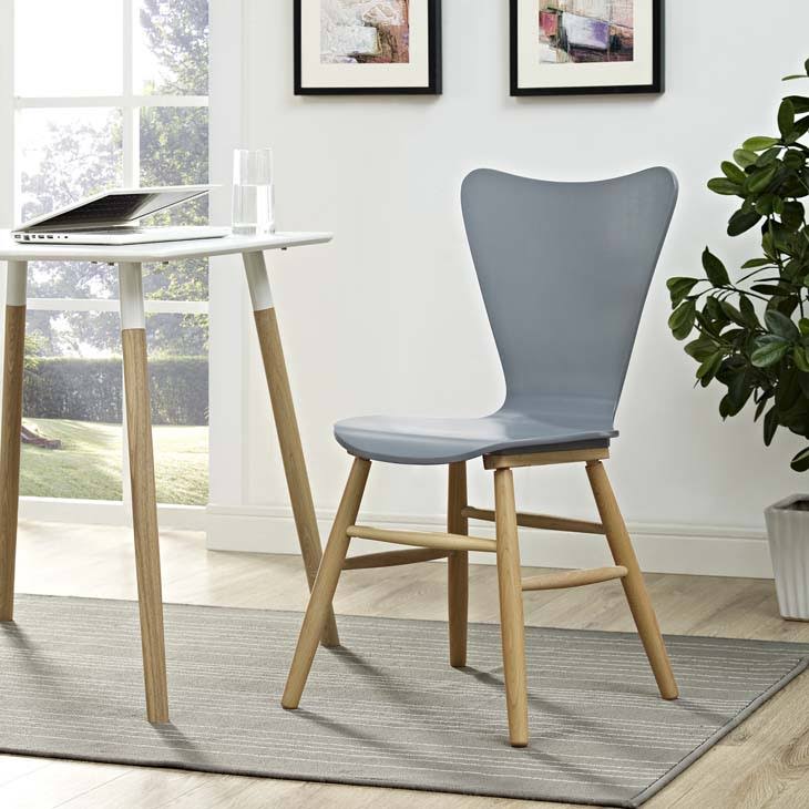 Gray Set of 4 Dining Chair J59653