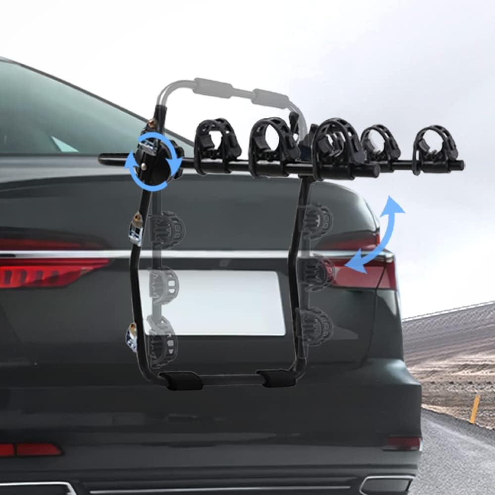 3 Bike Car Rack Trunk Mount Foldable Bicycle Carrier Pack of 2 U999466