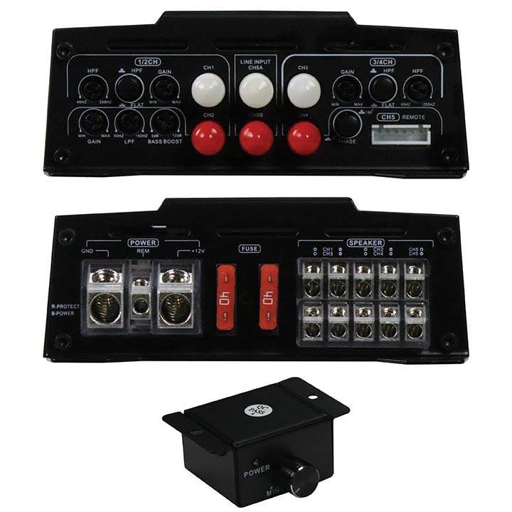 2000 Watts Max 5-Channel Amplifier M2111