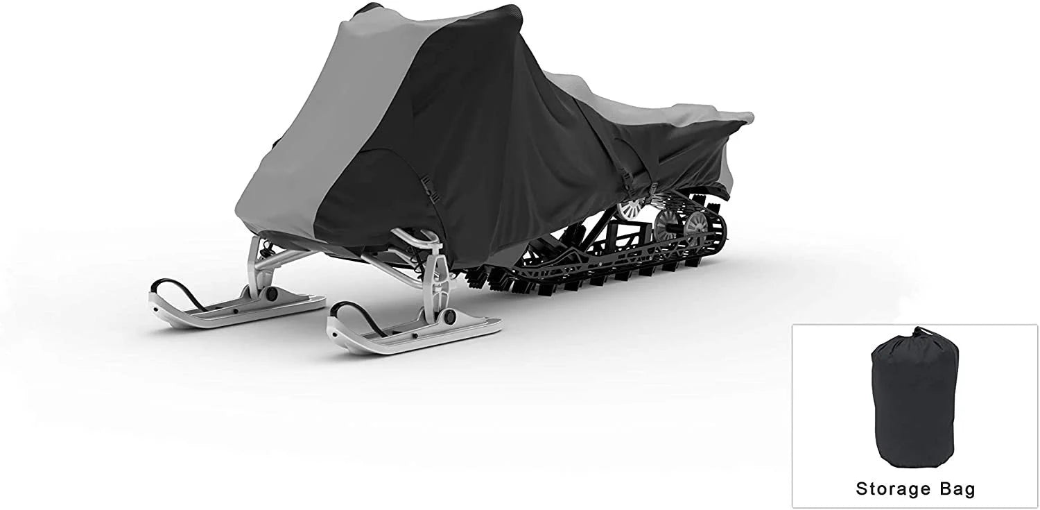 Snowmobile Cover with Built-in Securing Straps P411