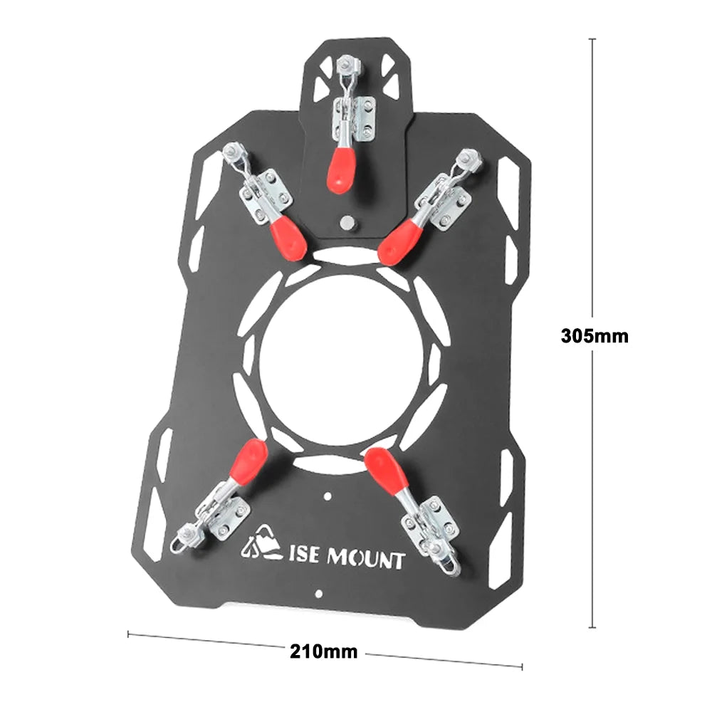 Tent Chimney Anti-Scald Plate Protector, Clip-on Stove Jack, 90mm Diameter R28502