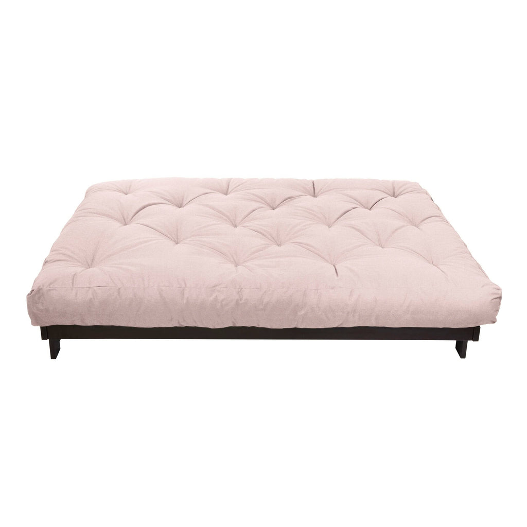 Black Queen-size Dual Latex Futon Mattress R445496