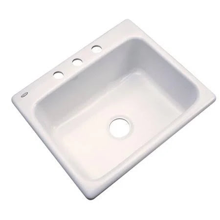 Bone 3 Hole Kitchen Sink F92873