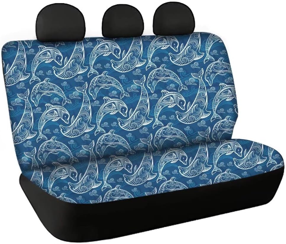 2 Pcs Durable Anti-Scratch Car Back Seat Cover Set A693