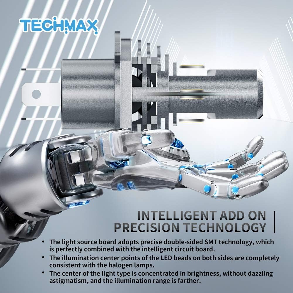 H4 LED Bulb 6500K Xenon White 9003 Conversion Kit of 2 V823199