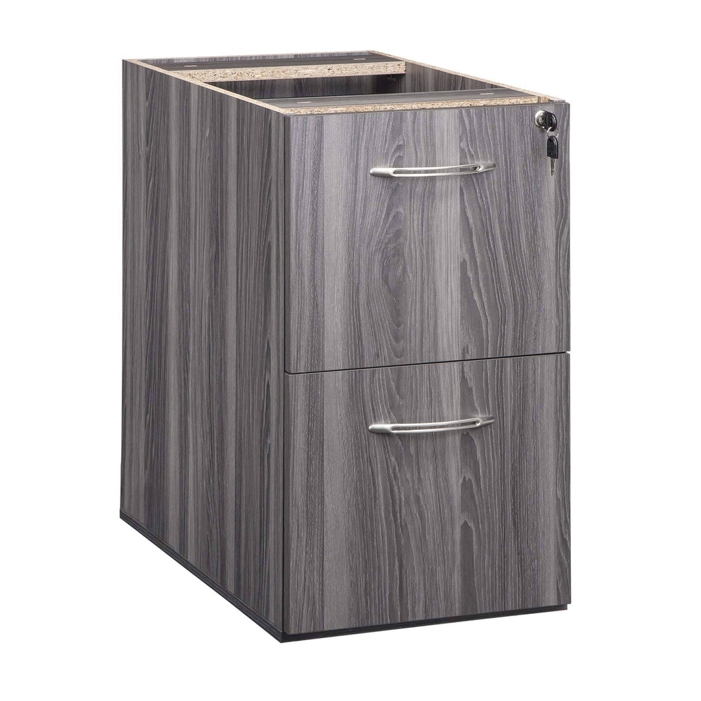 Gray Steel Desk Pedestal D4620