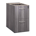 Gray Steel Desk Pedestal D4620