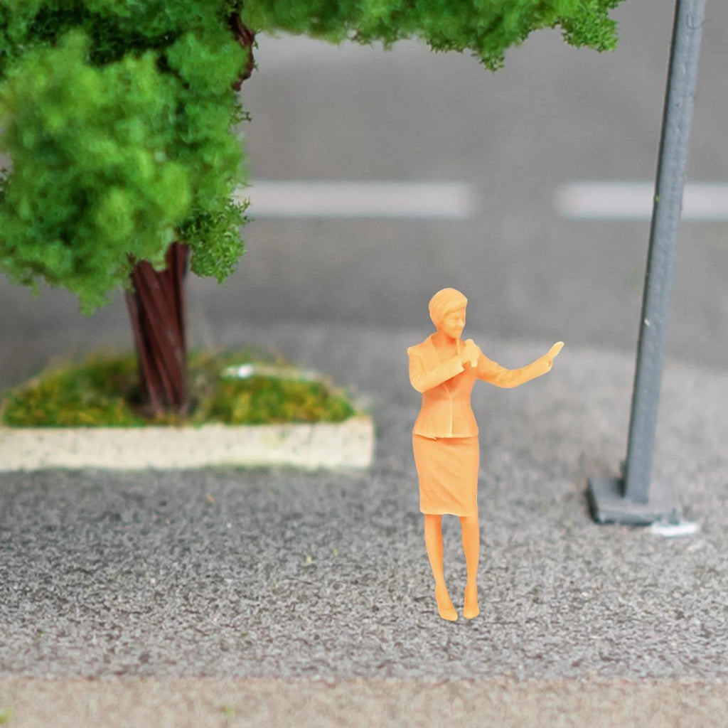1/64 Figures People Model for Diorama Decor M7183