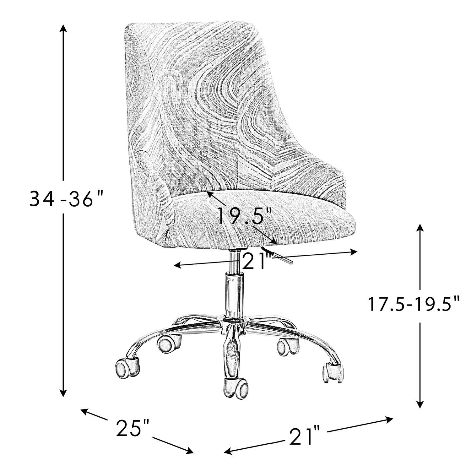 Black Swivel Task Chair C77456
