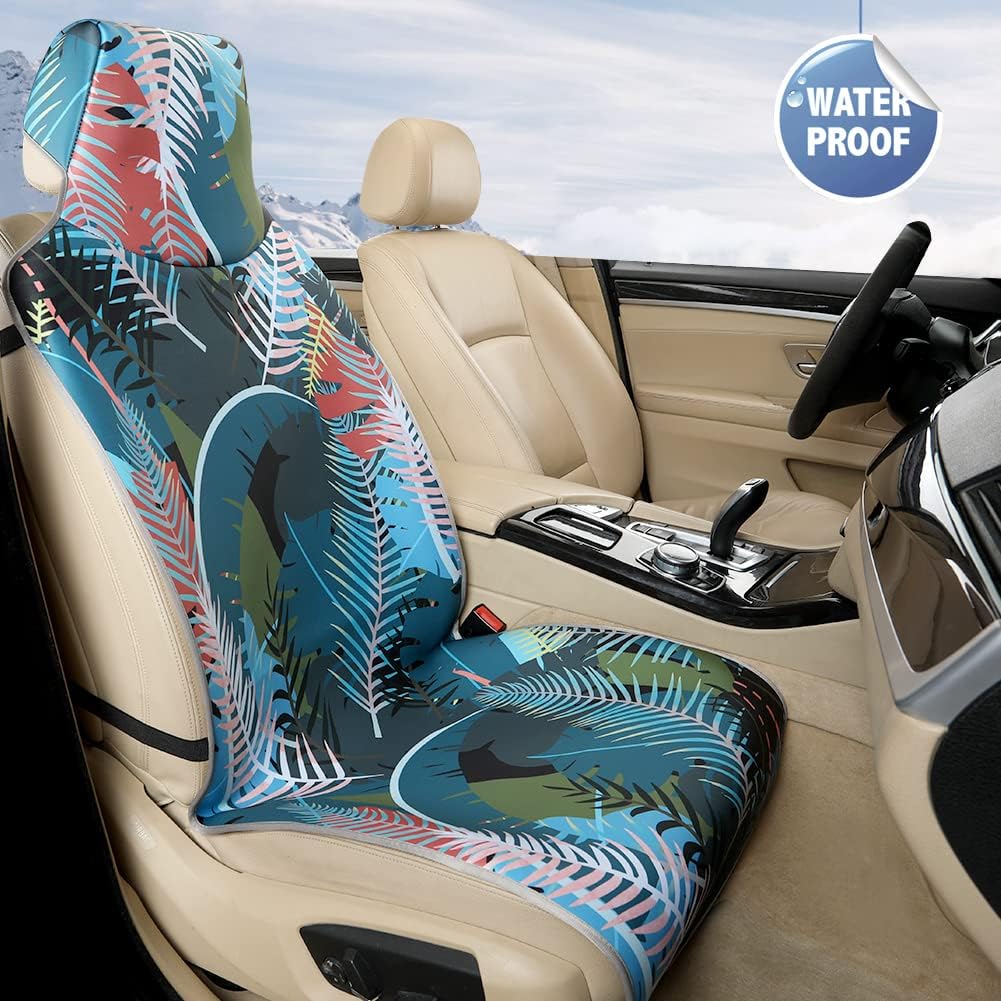 1 Pack Neoprene Car Seat Cover Protector Universal Fit (Zebra Print) Pack of 2 B221