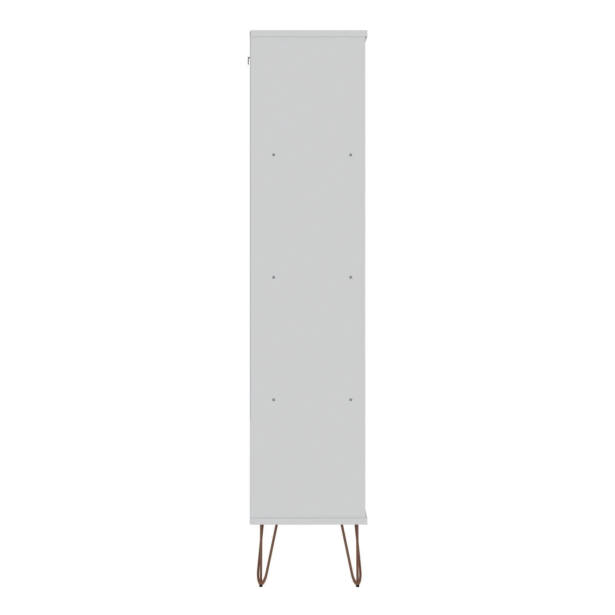 White Bookcase Z79993
