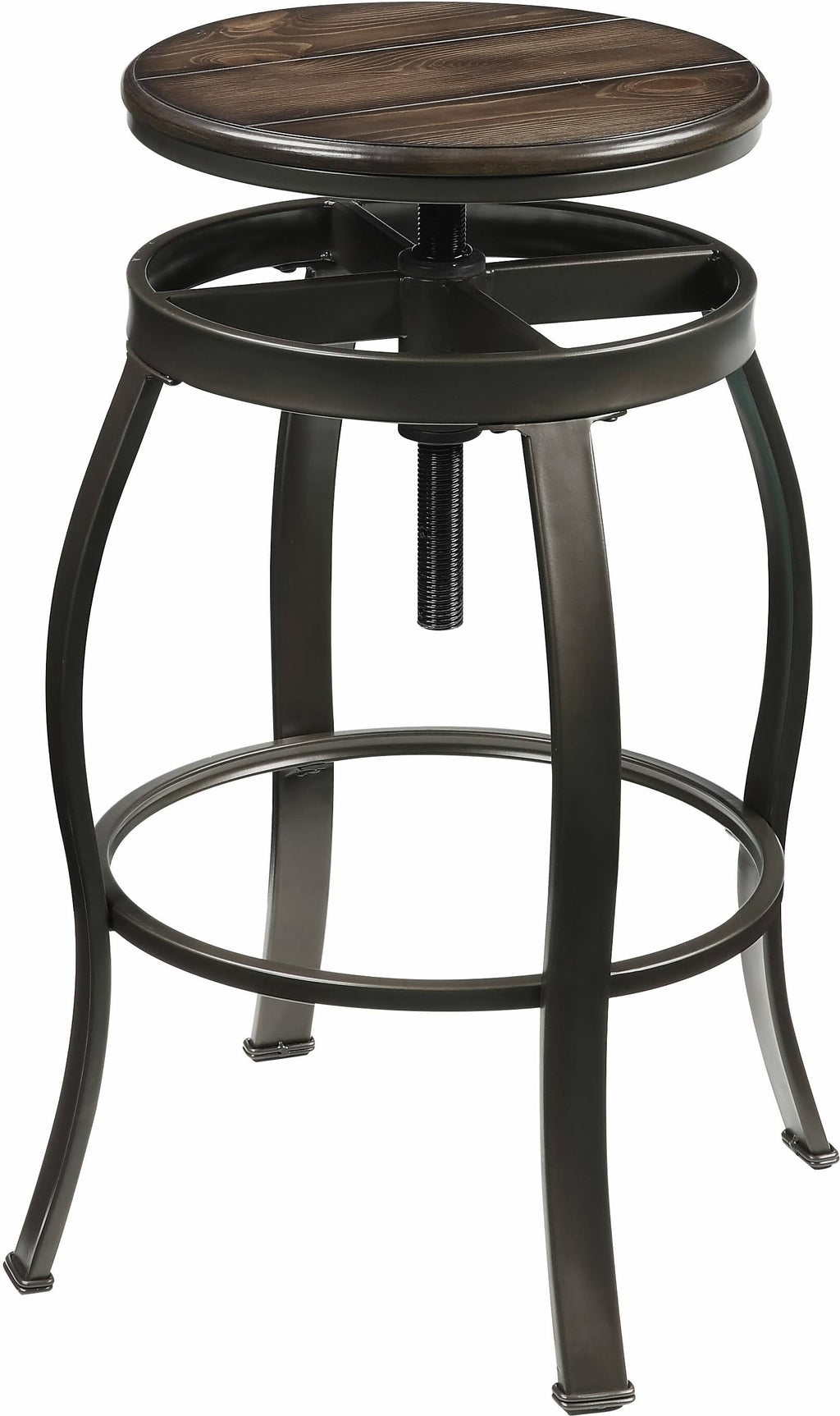 Walnut Sandy Black 3PC Bar Set O10503