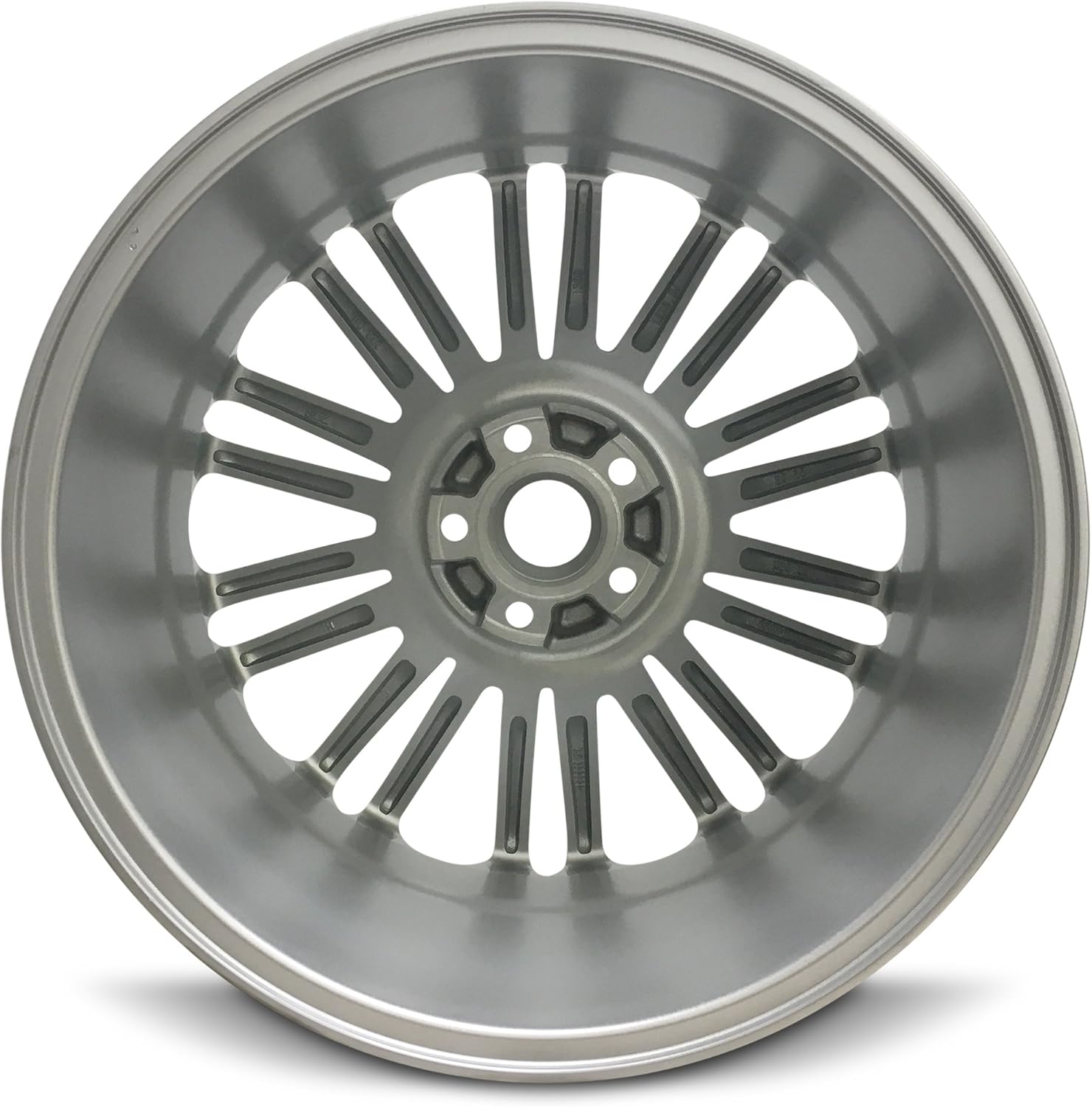18 Inch 5 Lug Silver Aluminum Wheel Y8483