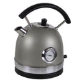 Retro-Style Electric Kettle, 1.7 Liter, 1500W, Gray F55938