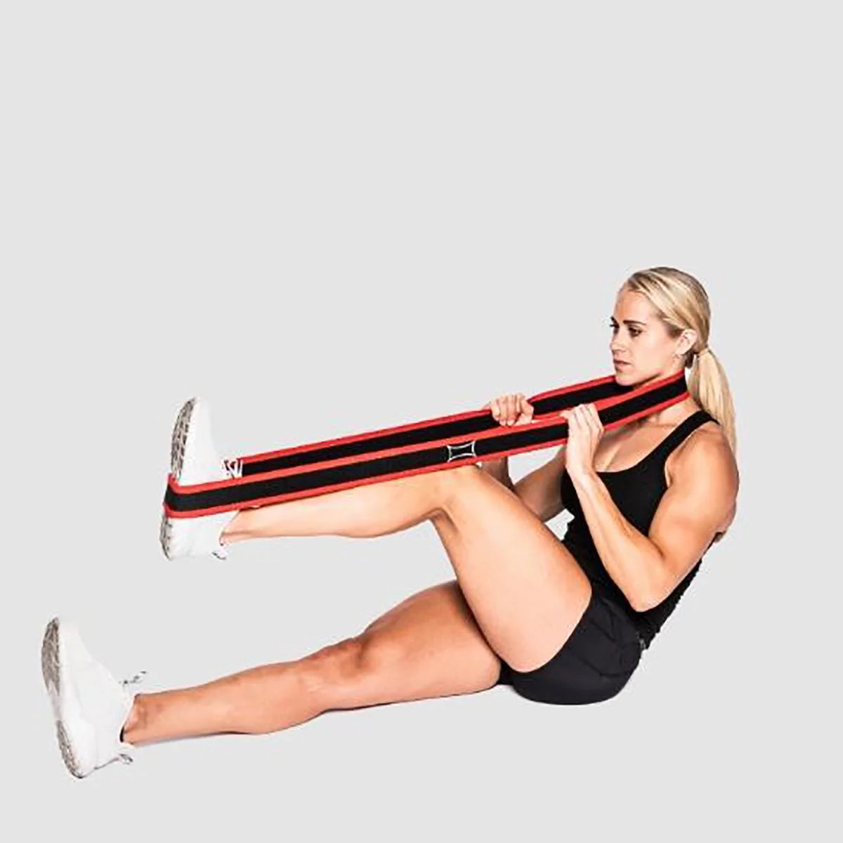 Red/Black 36" Resistance Band Q143