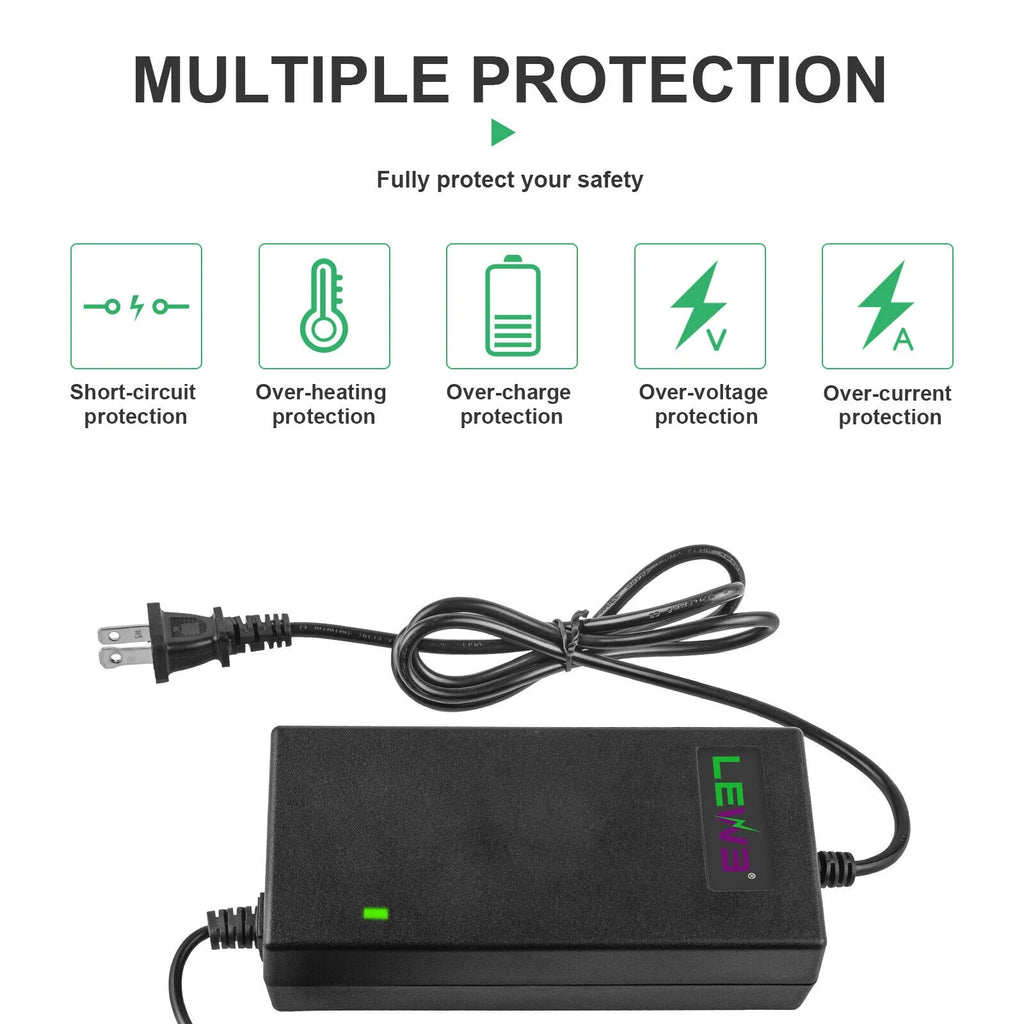 67.2V 2A 60V 16S Li-ion Battery Charger Adapter for Electric Bicycle M161402