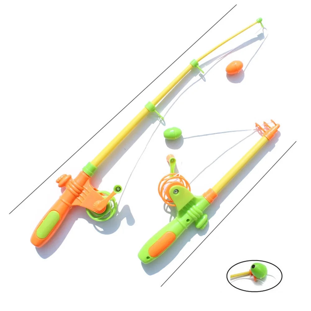 Magnetic Fishing Toy Set with 1 Fishing Rod and 6 Fishes Z30775