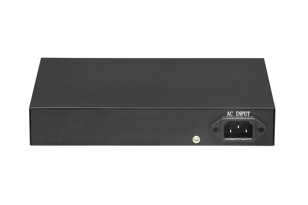 8 Port Full Gigabit PoE Switch Unmanaged, 2 Gigabit Uplink Ports, 30W Per Port, 120W Budget, Pack of 2 H3428