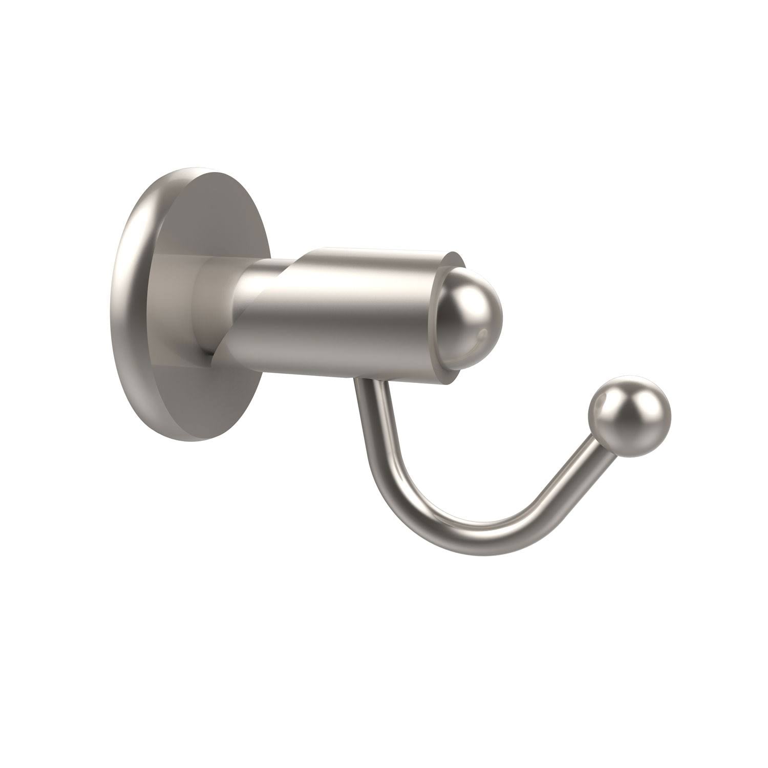 Qty 2 Robe Hook in Satin Nickel F368