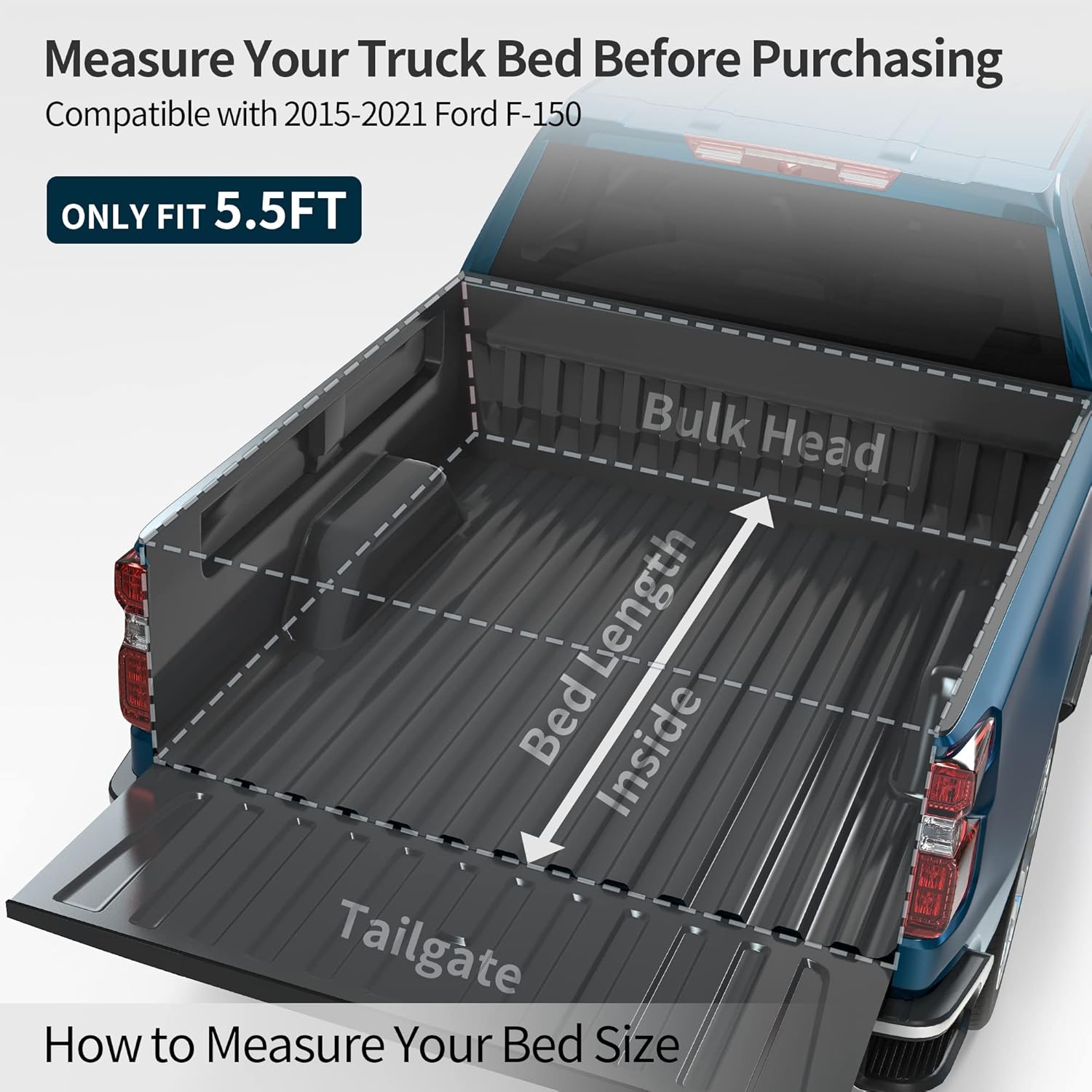 Soft Tri-Fold Truck Bed Tonneau Cover K87186