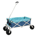 Blue Stripe Folding Utility Wagon M89044