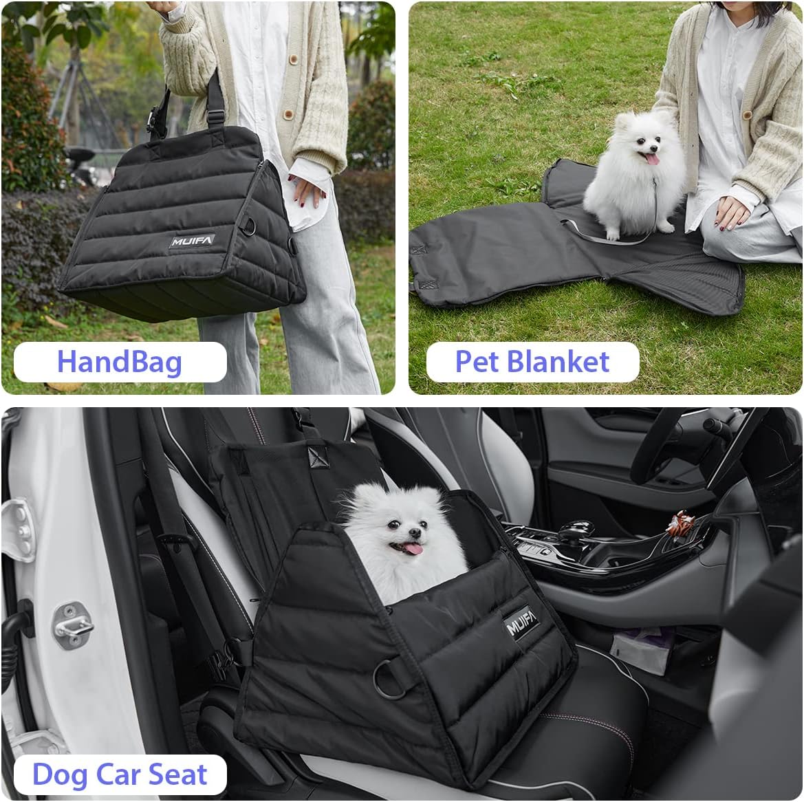 Super Soft Waterproof Fabric Dog Car Seat J26260
