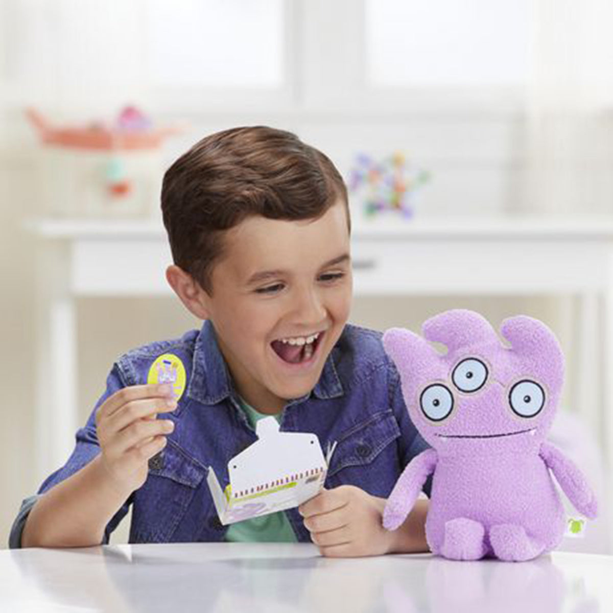 Purple Wedgehead Stuffed Plush Toy N3701