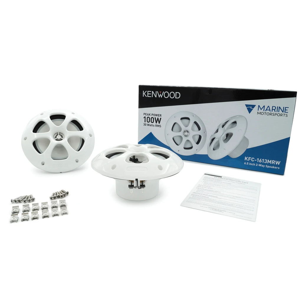 6-1/2-In. 100-Watt-Max 2-Way Marine Speakers S10857