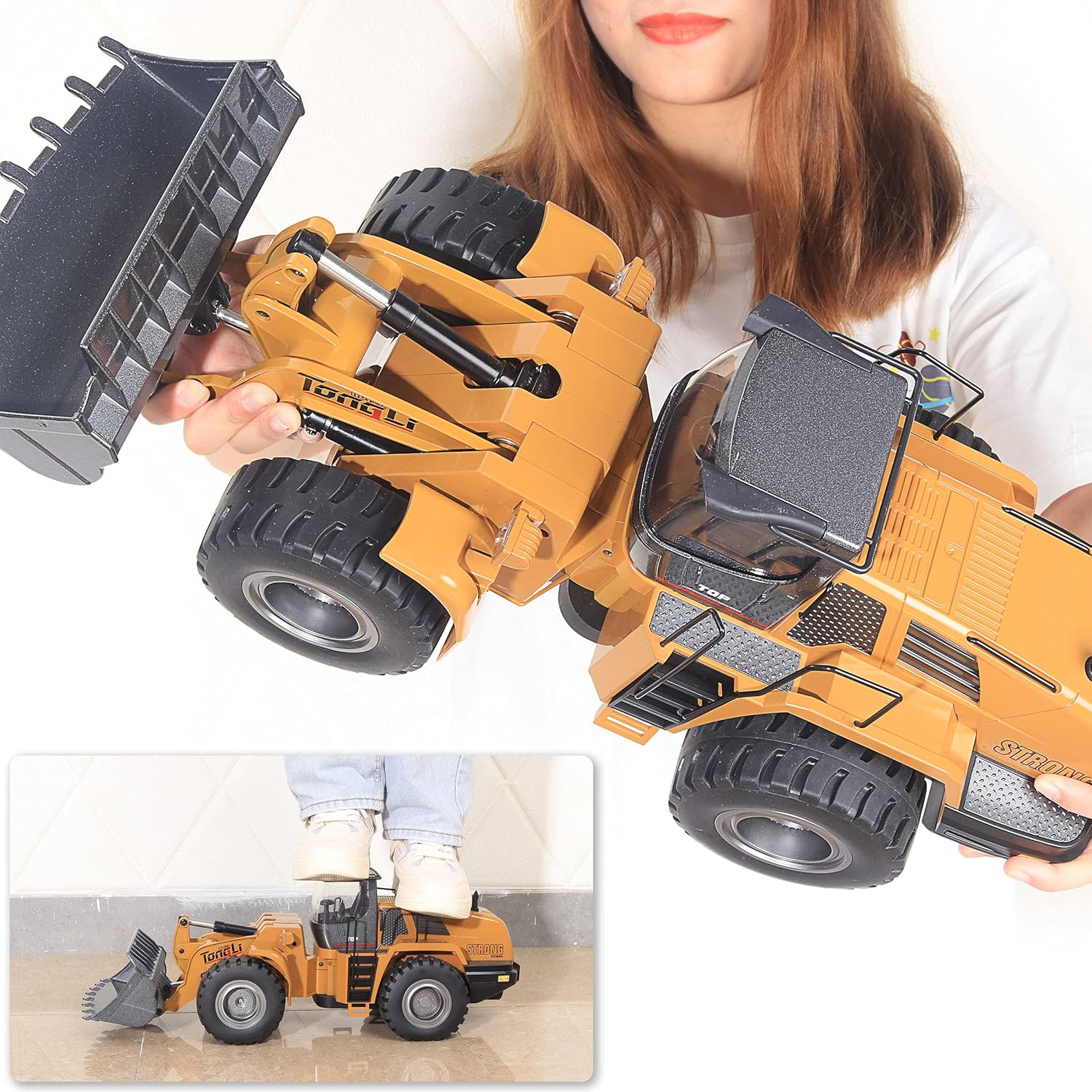 1:14 RC Bulldozer Construction Vehicle W991