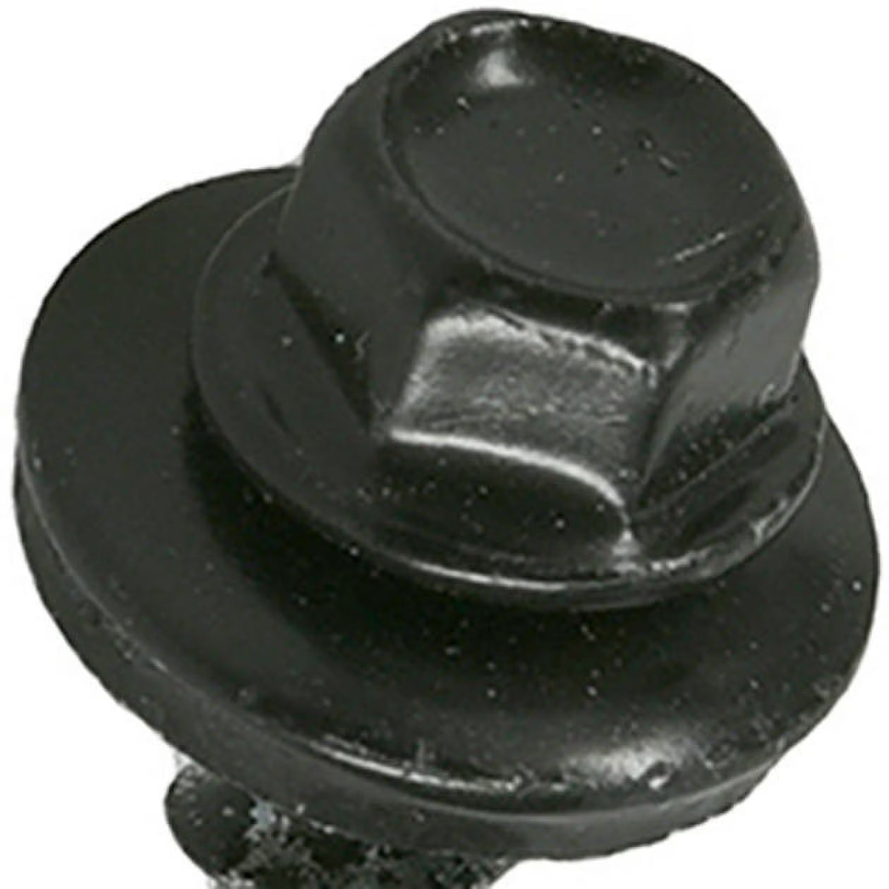 Black 10x1.5" Self-Drilling Roofing Screws Q254793