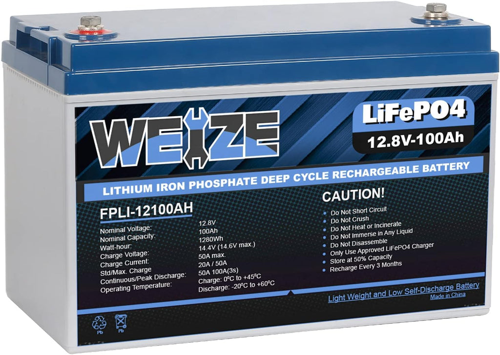 12V 200Ah LiFePO4 Lithium Battery with Smart BMS O14597
