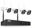 4 Channel 720P Weatherproof Security Camera System with DVR B52497